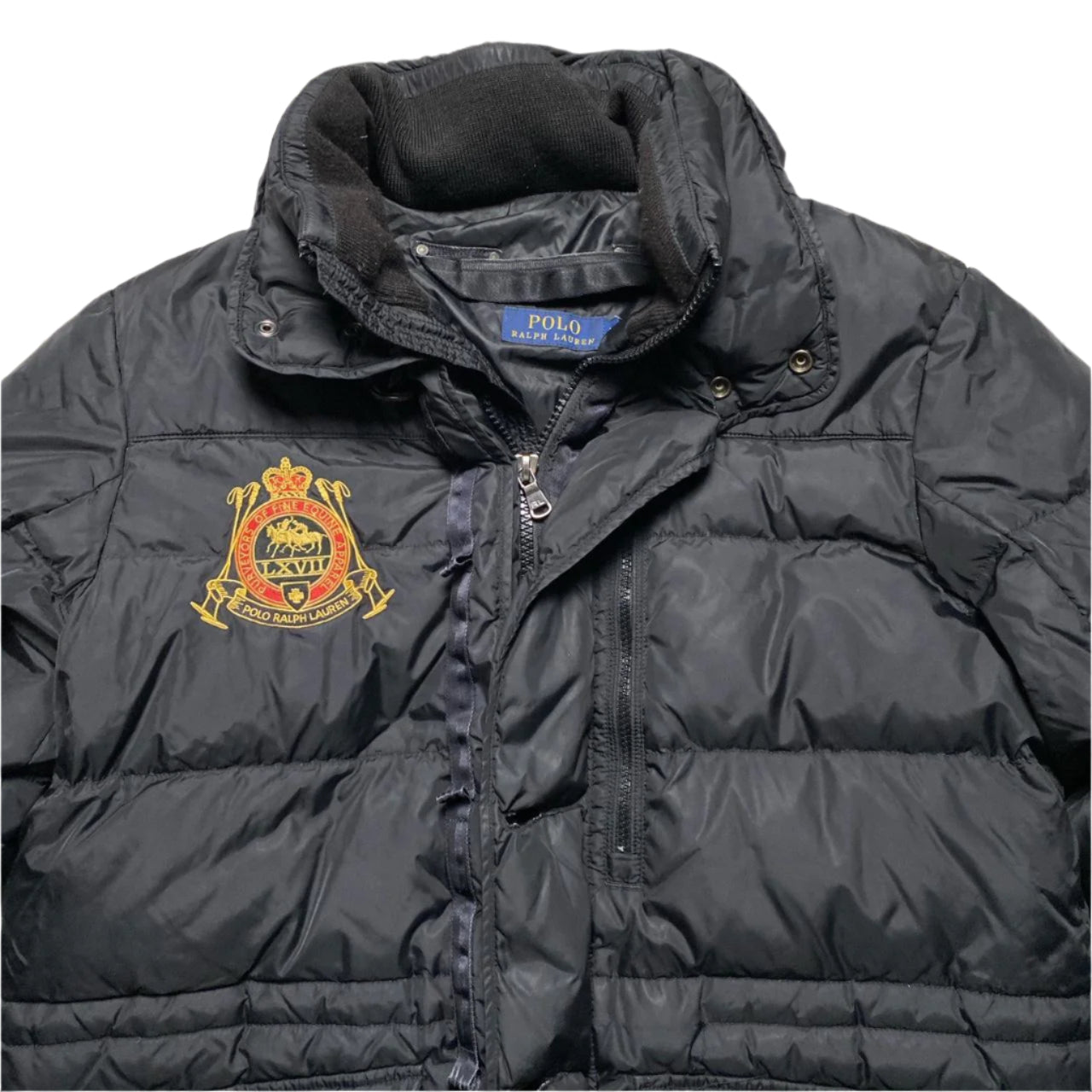 Ralph Lauren Polo Puffer Jacket Black (L)