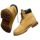 Timberland Nubuck Classic Brown High Top Boots (UK 7.5W)