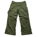 Nike Vintage Khaki Green and Pink Womens Cargo Baggy Combat Trousers (UK 12)