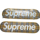 Supreme Burberry Classic Cream Novacheck Skateboard Deck