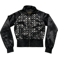 Rocawear Black and Silver Bomber Jacket (10)