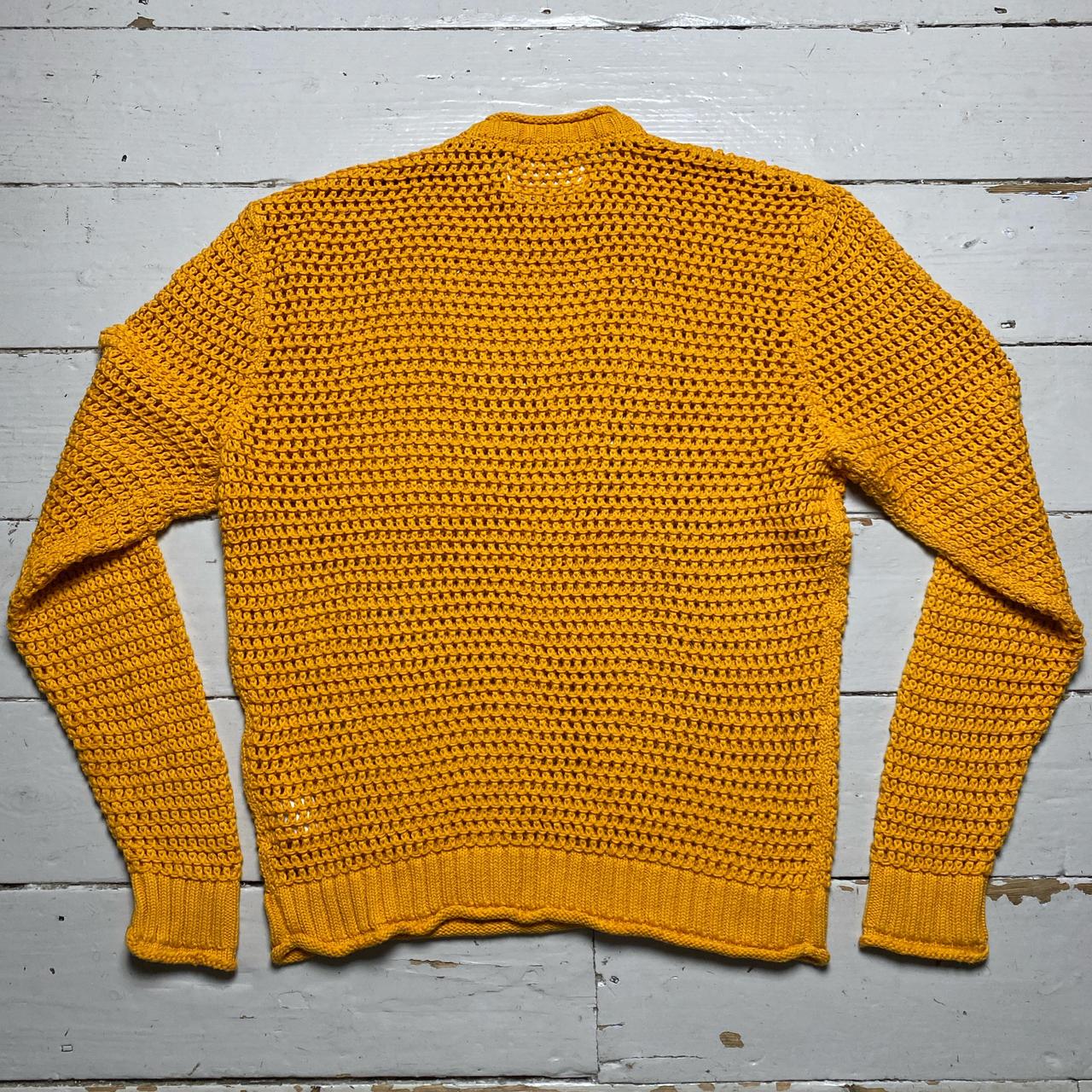 The New Originals Knit Jumper Yellow and Red