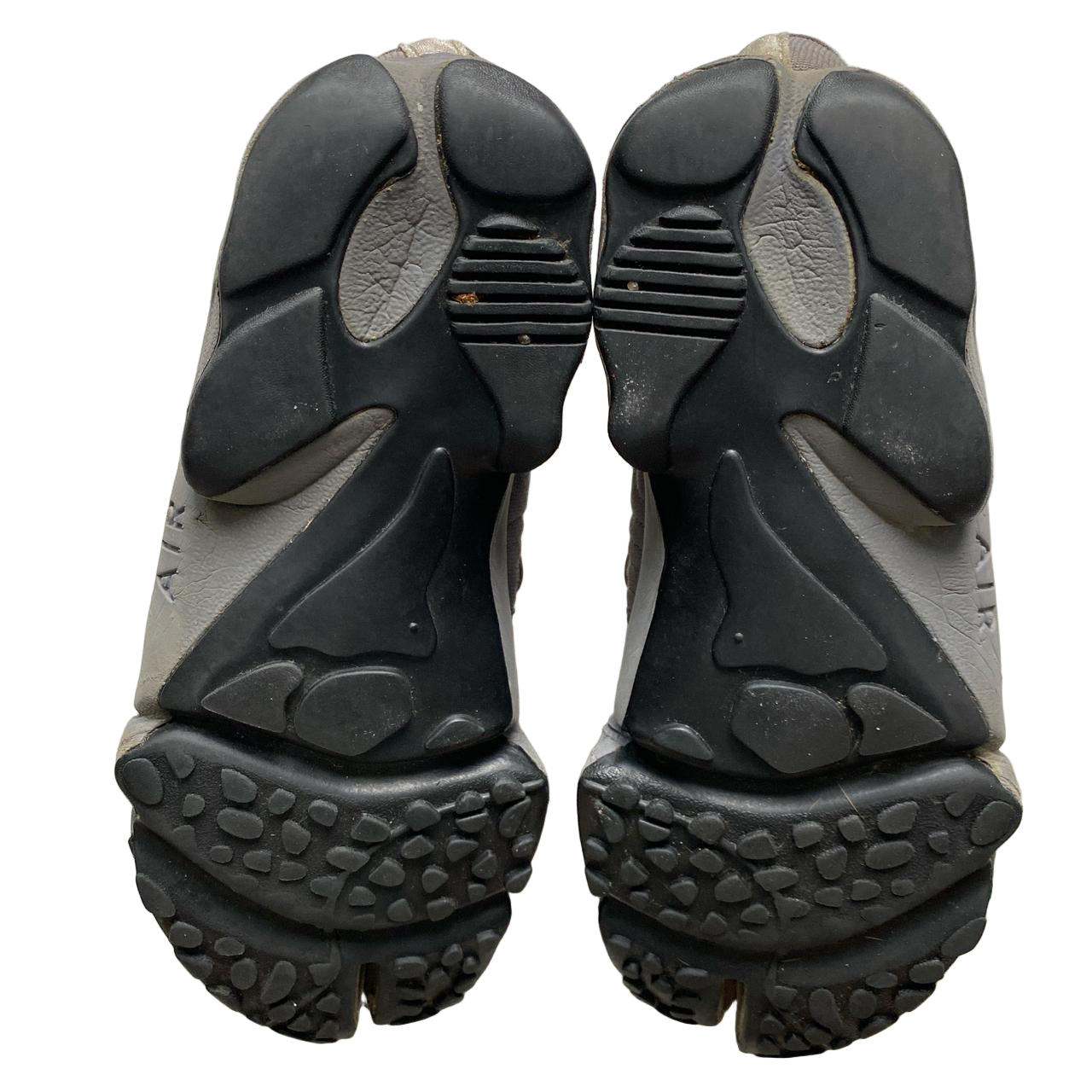 Nike Air Rift Vintage 2007 Grey and Orange Tabi Split Toe Shoes (UK 8)