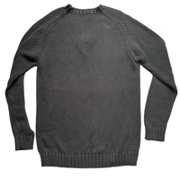 Yves Saint Laurent YSL Grey Cable Knit Jumper (M)