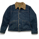 United Colors of Benetton Vintag Sherpa Lining Denim Jacket (M)
