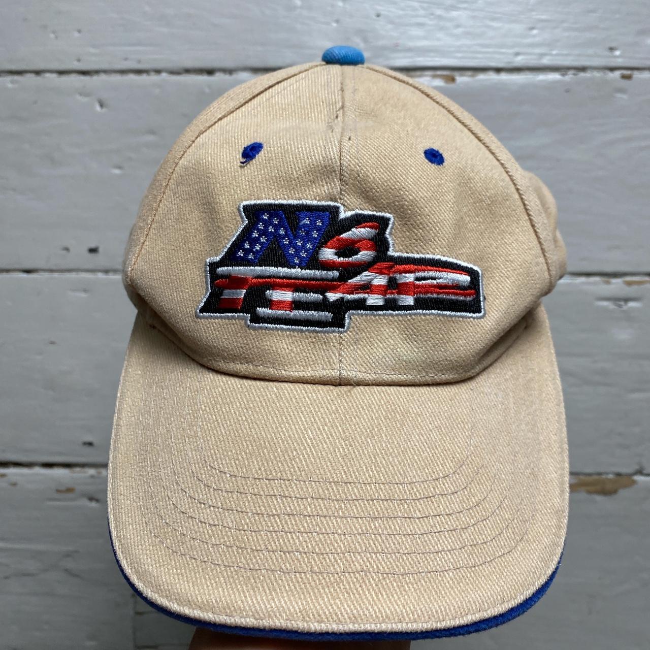 No Fear USA Storm Eyes Vintage Cream Cap