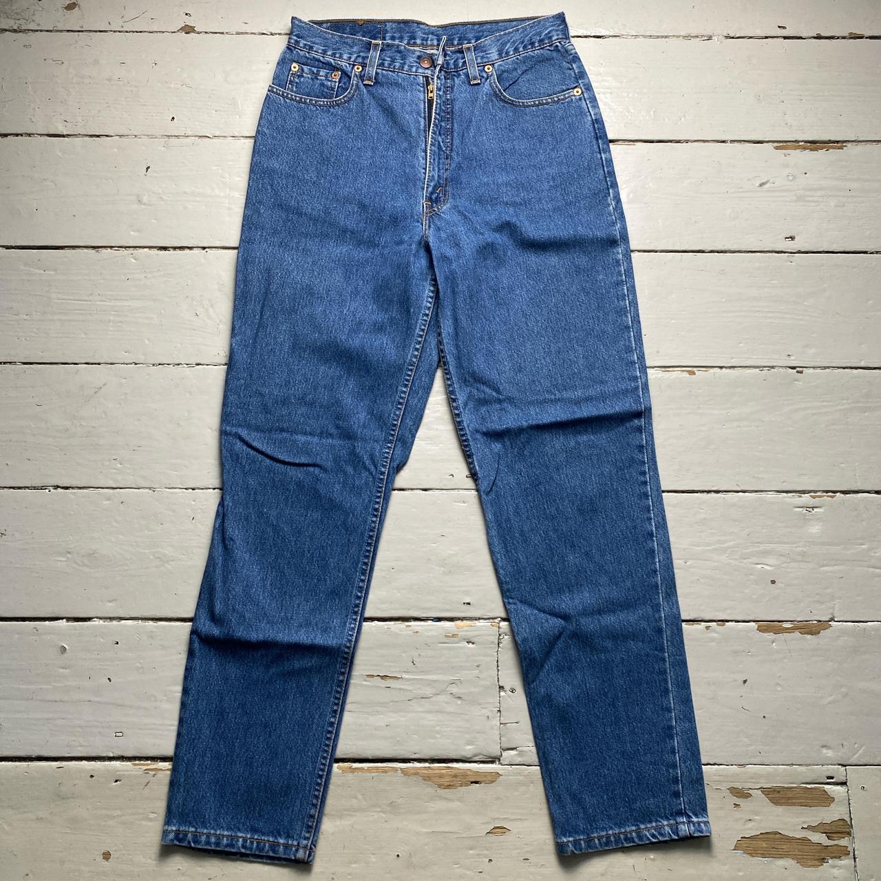 Levis 881 02 Vintage Orange Tab Blue Jeans