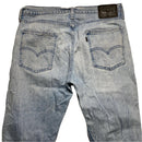 Levis 522 Light Blue Slim Jeans (34W)