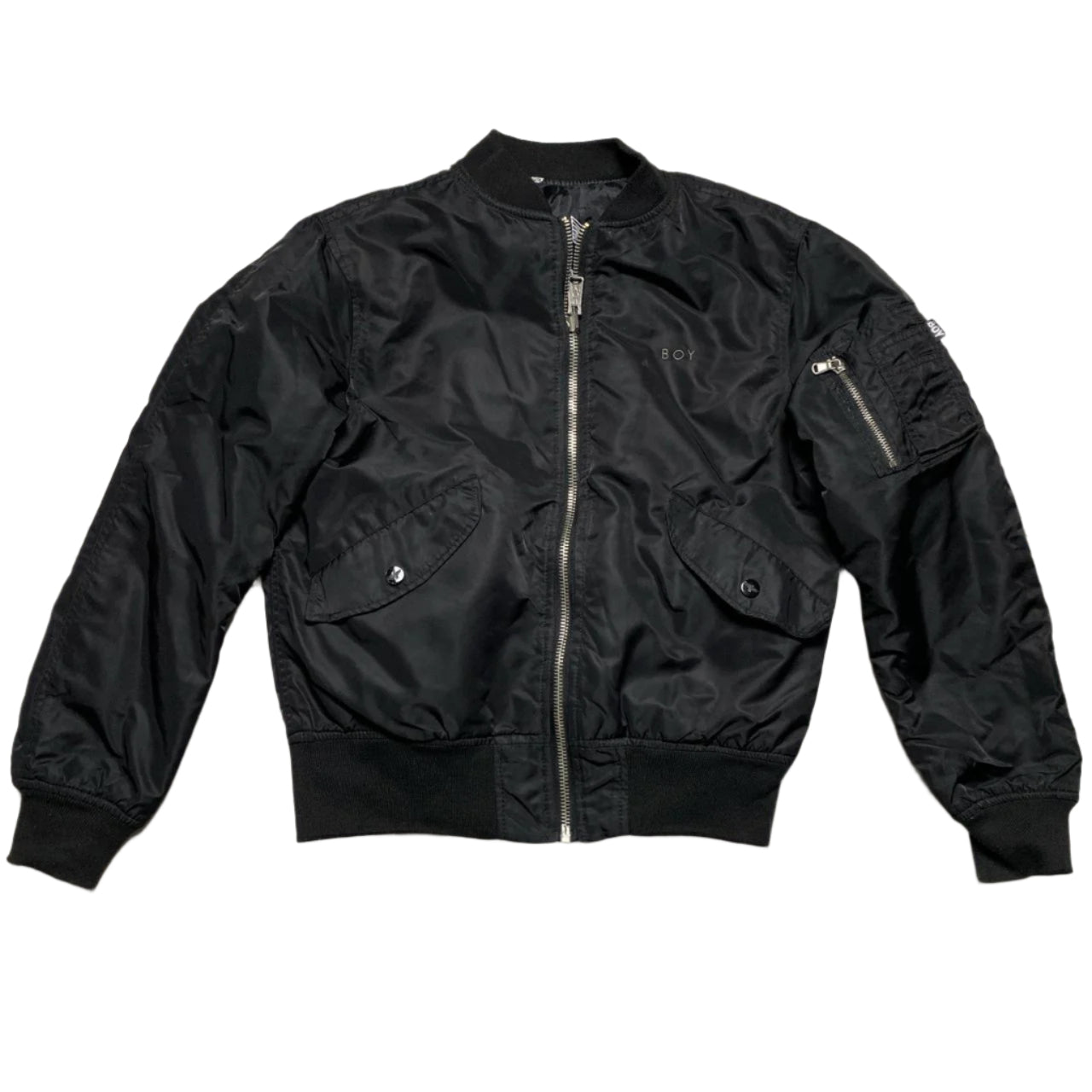 BOY London Black and White Bomber Jacket (XS)