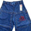 Criminal Damage Baggy Vintage y2k Jorts Jean Shorts (34W)