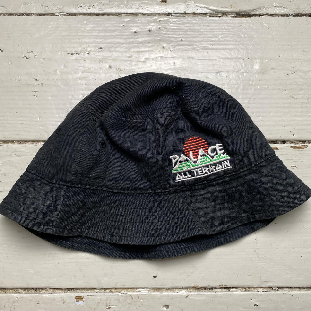 Palace All Terrain Black Red and White Bucket Hat