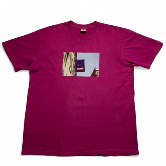 Supreme Box Logo Shop Sign Pink T Shirt (XL)
