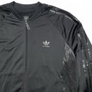 Adidas Superstar SST Black Snake Skin Tracksuit Jacket (XL)