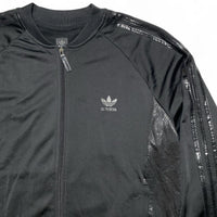 Adidas Superstar SST Black Snake Skin Tracksuit Jacket (XL)