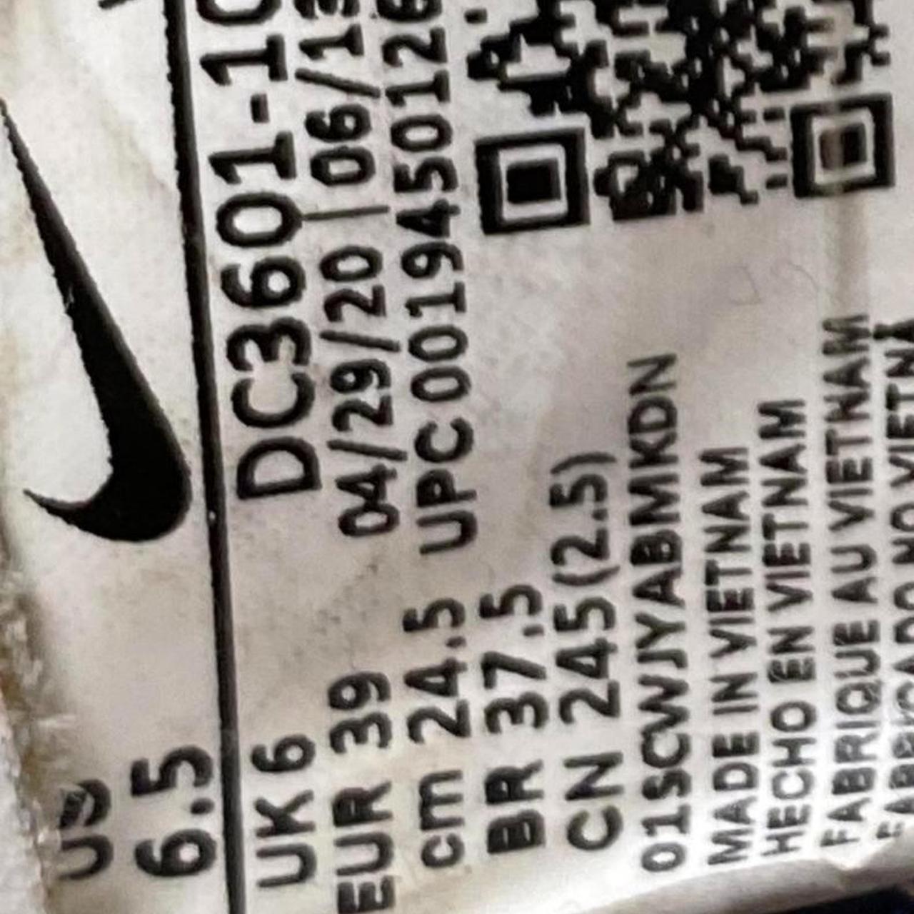 Nike Air Force 1 x Comme des Garçons White High Tops (UK 6)