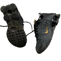 Nike Shox R4 Black and Gold (UK 4.5)