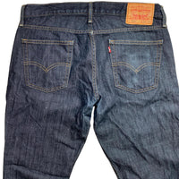 Levis 514 Dark Navy Baggy Jeans (34W)