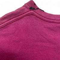 Stussy Pink and White Crown T Shirt (M)