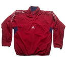 Adidas Vintage Climawarm Thermal Reversible Nylon Quarter Zip Jumper Jacket (M)