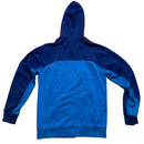 Adidas Performance Essentials T-Shirt Blue Two Tone and Orange Red 3 Stripes (S)
