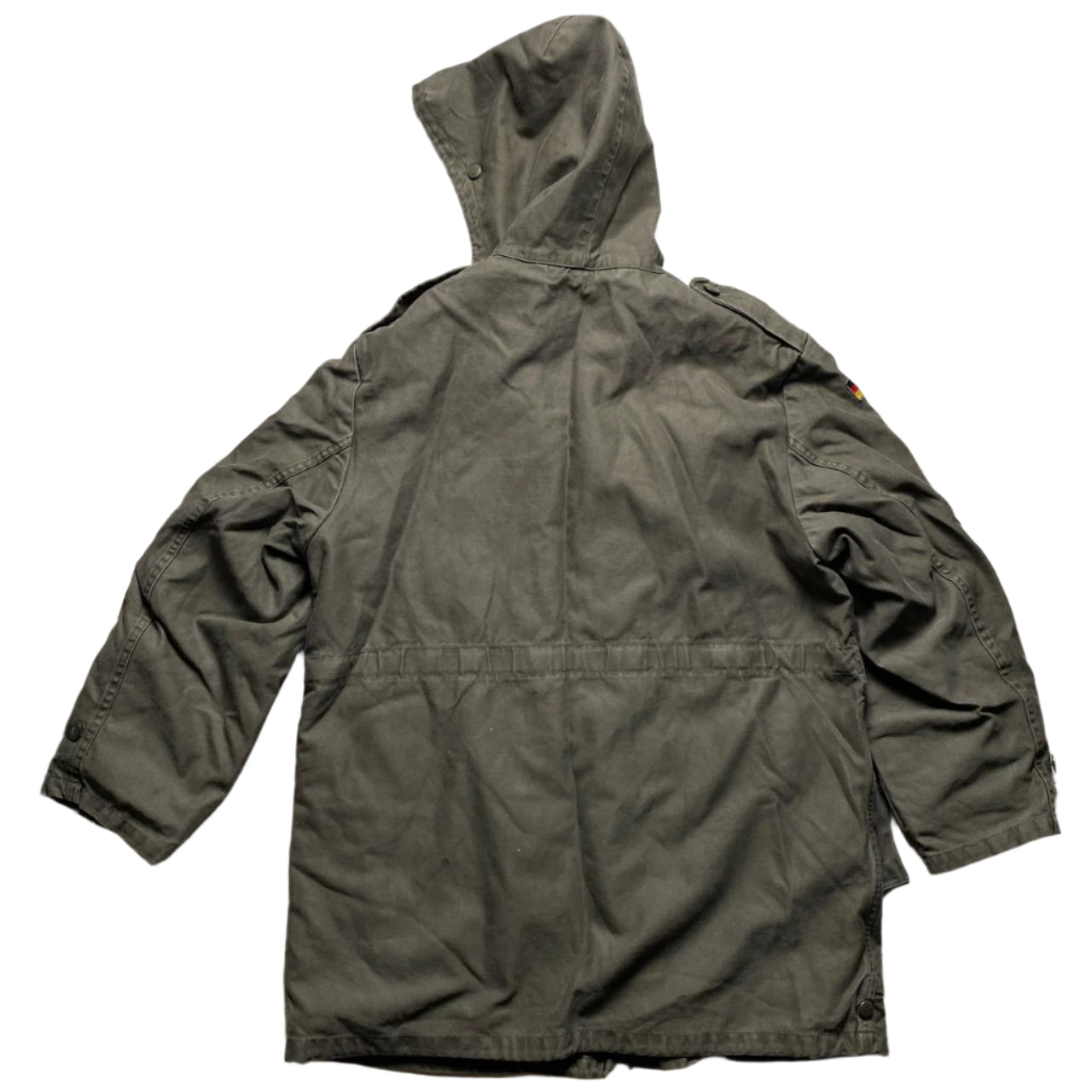Schwarz Pasau Vintage Miltary Khaki German War Coat (XL)