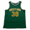 Pooh Shiesty Shiesty Gang Green and Yellow Basketball Jersey Vest (L)