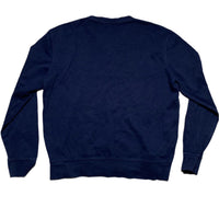 Ralph Lauren Polo Navy and Red Pony Estate Rib Jumper (M)