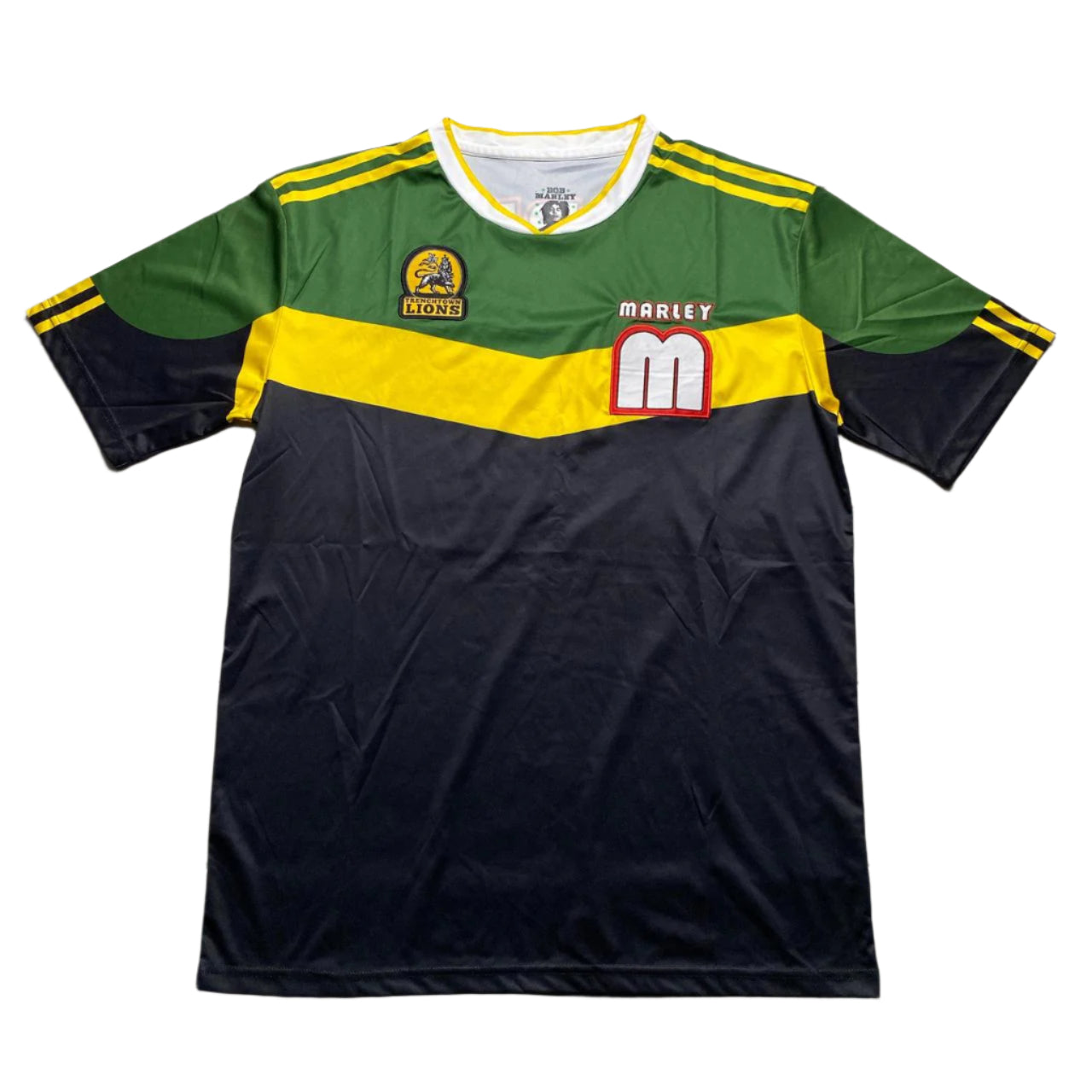 Bob Marley Vintage Football Jersey T Shirt (2XL)
