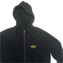 Barbour Black and Yellow Hoodie (S)