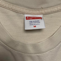 Supreme Bedroom Art Gun T Shirt Cream White (M)