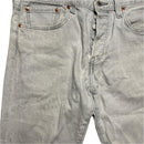 Levis 501 ST Grey Silver Jeans (W 32)