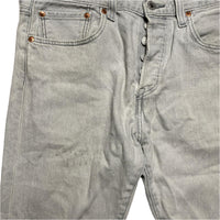 Levis 501 ST Grey Silver Jeans (W 32)
