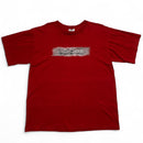 Adidas Vintage y2k Red and White T Shirt (M)