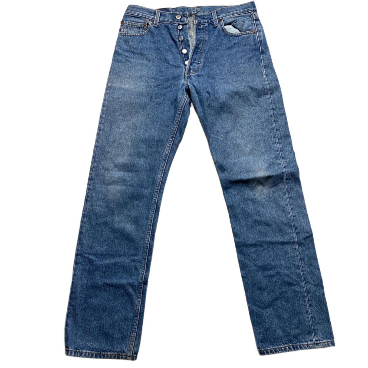 Levis 501 Baggy Vintage Light Blue Jeans (30W)