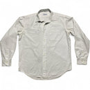 Yves Saint Laurent White Long Sleeve Shirt (L)