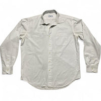 Yves Saint Laurent White Long Sleeve Shirt (L)