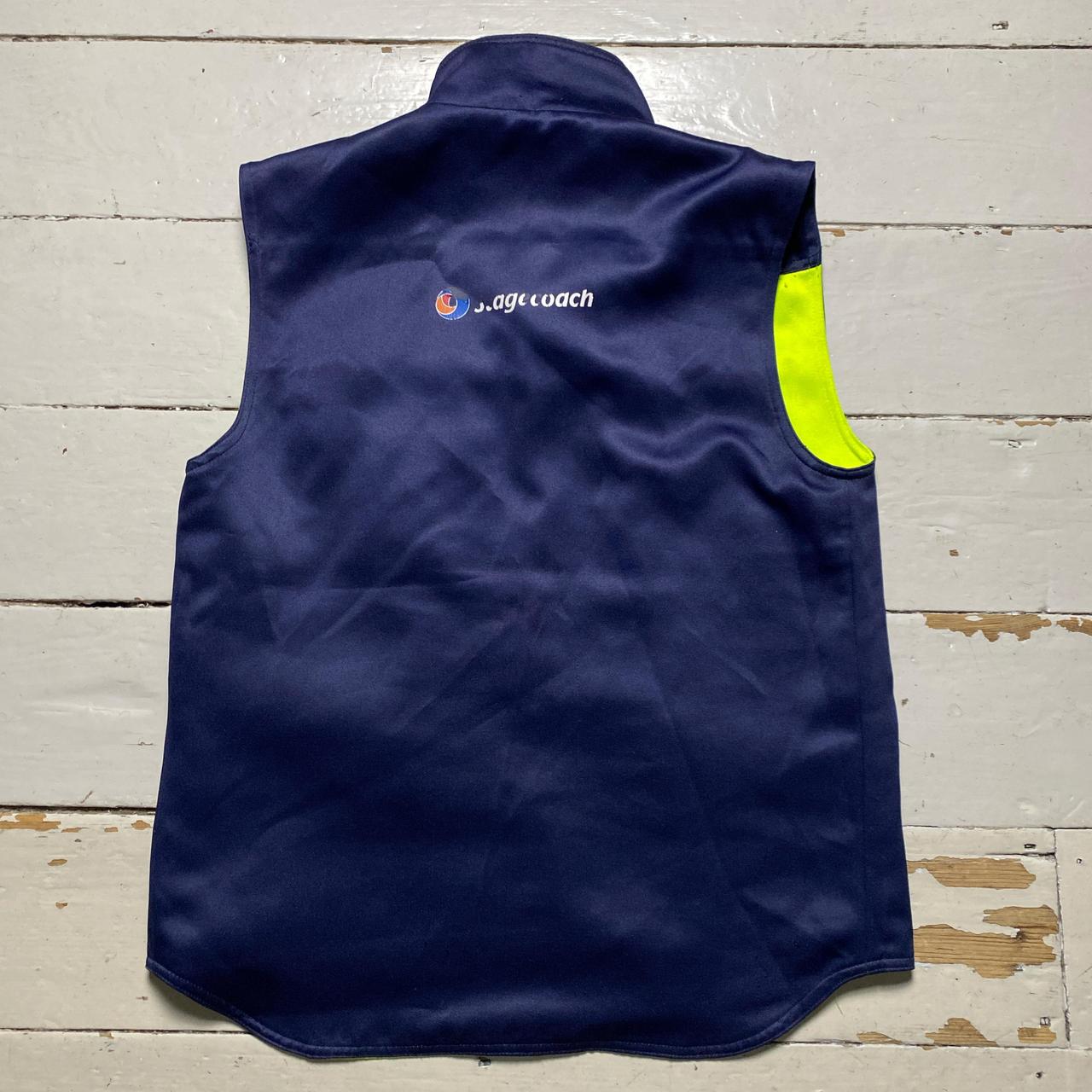 Stagecoach Reflective Reversible Navy Gilet