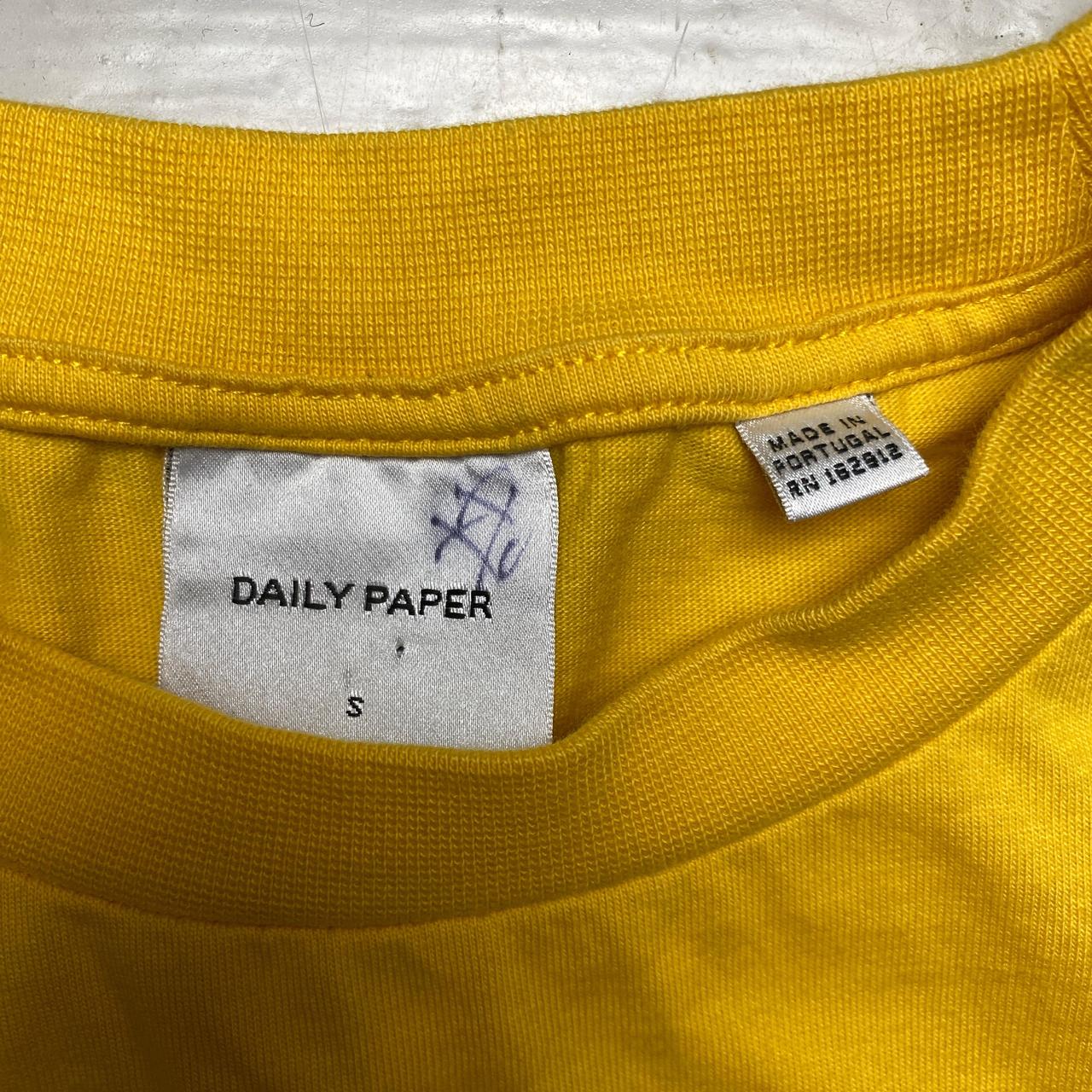 Daily Paper Ghana Pop Up Yellow T Shirt