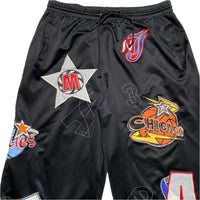 NBA Vintage D Sports American Basketball Trackpant Bottoms (2XL)