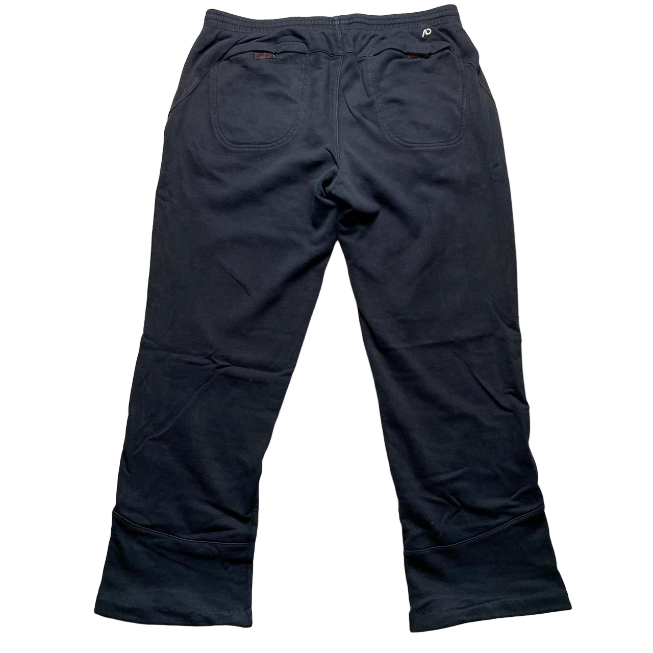 Nike Athletic Department Vintage Black and White Baggy Joggers (L)