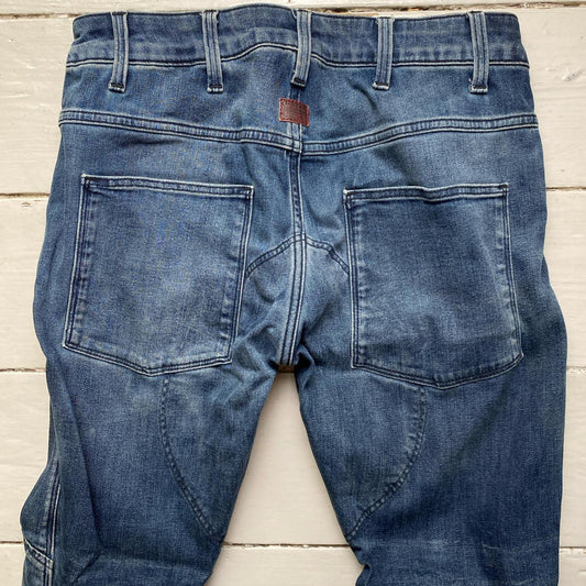 G Star Blue Twisted Jeans