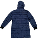 Belstaff Navy Long Womens Parka Puffer Coat (M)