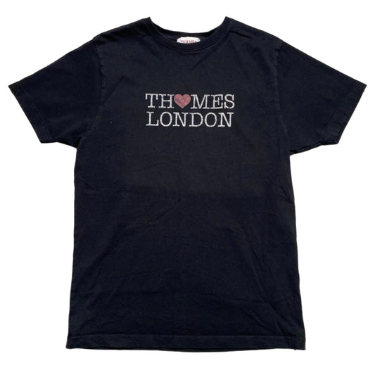 Thames London Black and White T Shirt (M)