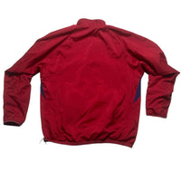 Adidas Vintage Climawarm Thermal Reversible Nylon Quarter Zip Jumper Jacket (M)