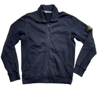 Stone Island Navy Zip Jumper (L)