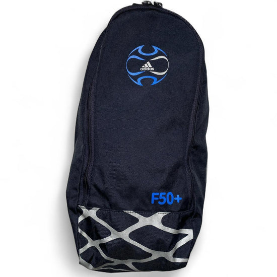 Adidas F50+ Navy Blue and Grey Stripes Football Boot Bag