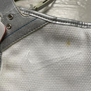 Nike Vintage y2k Womens Handbag White and Blue Floral Embroidery