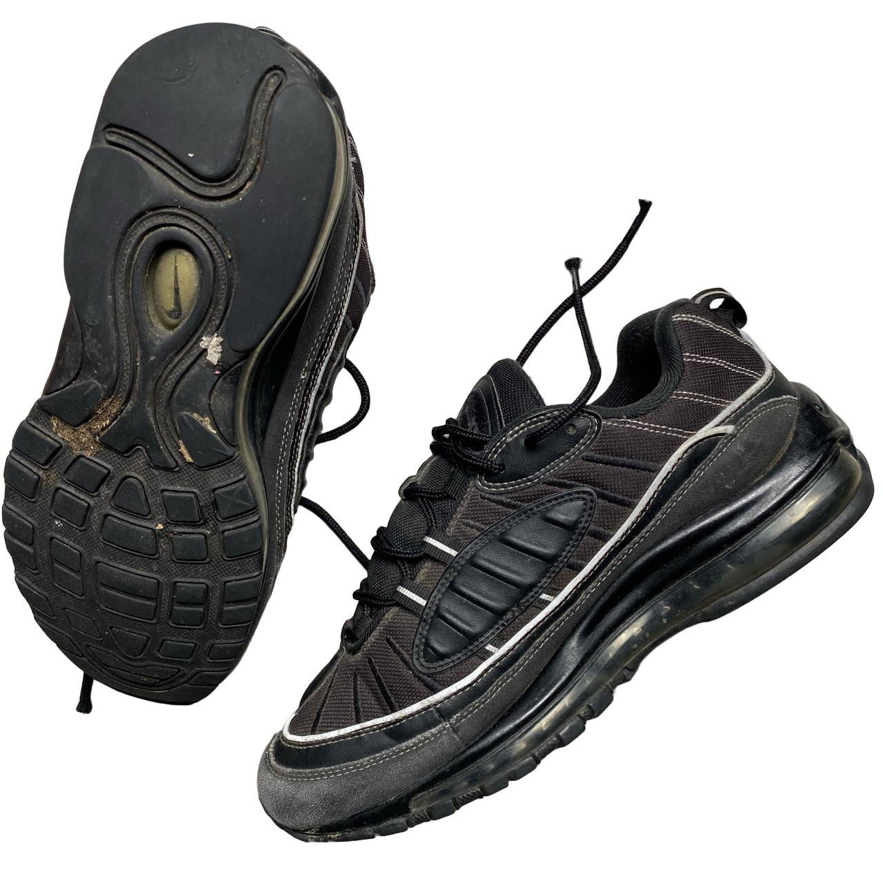 Nike Air Max 98 Black and White (UK 7.5)