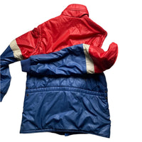 Campri Vintage 80’s Ski Jacket and Gilet Red White and Blue (L)