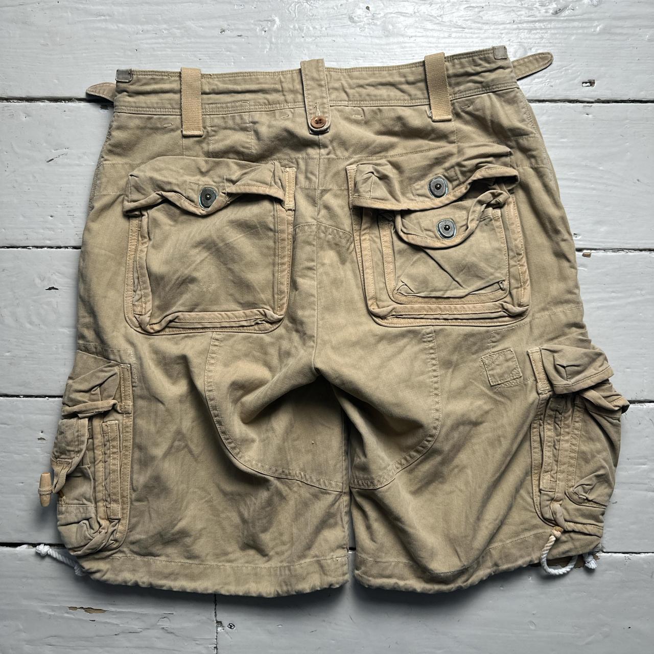 Polo Ralph Lauren Khaki Sand Cargo Combat Shorts